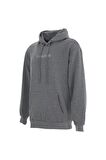 defy's ERKEK BASKILI KAPÜŞONLU SWEATSHIRT ANTRASİT - M