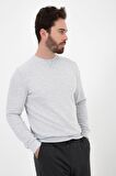 Erkek Basic Dokulu Sweat