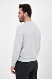 Erkek Basic Dokulu Sweat