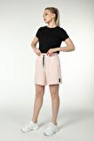 defy's KADIN ŞORT PEMBE MELANJ - XL