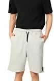 defy's ERKEK ŞORT GRİ MELANJ - XL