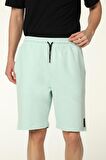 defy's ERKEK PAÇA DETAYLI ŞORT SU YEŞİLİ - M