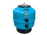 Gemaş FILTRONE LLT Plastik Havuz Kum Filtresi Vanalı  615 mm Şeffaf Geniş Kapak 15 m3/h-ToptancıyızBiz