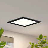 Maxled MX-1037B - 18W 6500K Soğuk Beyaz | Siyah Kasa Sıva Altı Kare LED Panel