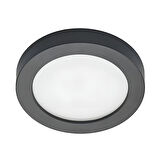 Maxled MX-1048B - 6W 6500K Soğuk Beyaz | Siyah Kasa Sıva Üstü Yuvarlak LED Panel
