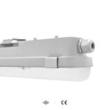 Maxled MX-3056N - 18W 4000K Ilık Beyaz | U Tipi LED Etanj Armatür
