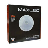 Maxled 18w Sensörlü Acil Kitli Tavan Armatürü