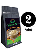 2 kg Saf Premium Kalite %100 Öğütülmüş Katkısız Beyaz Çiğ Badem Unu (fine almond flour) (ince öğütülmüş)