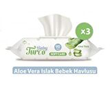 Baby Turco Softcare Aloe Vera Islak Bebek Havlusu 3x 90 Yaprak