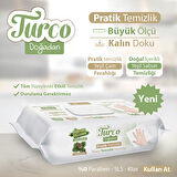 Baby Turco Doğadan Yüzey Temizlik Havlusu 100'lü