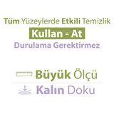 Turco Doğadan Pratik Yüzey Temizlik Havlusu Lavanta 100 Yaprak