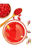 Nar Çiçeği, Hibiskus, Kuşburnu, Nar Kabuğu, Gül Yaprağı, Limonlu Melisa Ve Baharat Karışımı 100 gram
