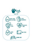 Pet Love Argan Yağlı 60 Yaprak Evcil Hayvan Temizleme Mendili