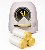 Wero Büzgülü Otomatik Kedi Tuvaleti Çöp Poşeti – 3'lü Rulo / 30 Adet (Pro Model Uyumlu)