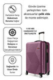 G&D Polo Suitcase Abs Mürdüm Büyük Boy Valiz 600.09-B