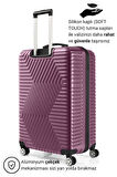 G&D Polo Suitcase Abs Mürdüm Büyük Boy Valiz 600.09-B