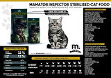 Mamator Hipoalerjenik Inspector Sterilesed Kısır Kedi Maması 15 KG