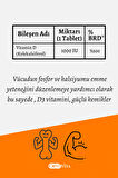 Optivita Vitamin D3 1000 Iu 50 Çiğneme Tableti - 25 Mcg Vitamin D