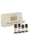 Premium Koku Aromaterapi Seti - Premium Aromatherapy Kit (Tonka Fasulyesi 10 ml -Ylang ylang 10 ml - Vetiver 5 ml - Neroli 5 ml) 