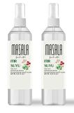 Masala 2 Adet Saf Itır Suyu (Sardunya) 125 ml %100 Doğal Yağlı Hidrosol - Tonik Geranium Floral Water Hydrosol Tonic