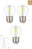 Led Filament Rustik Ampul 6 Watt E27 Beyaz Işık ERD-247