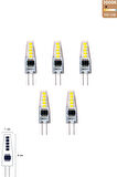 Cob LED Ampul G4 2W 3000K 5'li ERD-266