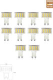 Smd LED Ampul G9 9W 3000K 10'lu ERD-270