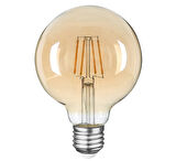 Heka Rustik Led Ampul E27 G95 6W 2500K Gün Işığı ERD-82