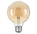 Heka Rustik Led Ampul E27 G95 8W 2500K Gün Işığı ERD-86