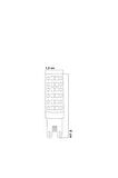 UZUN MISIR ŞEFFAF 7 W 3000K G9 LED AMPUL ERD-289 10'lu