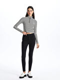 LCW Jeans SİYAH Jüpiter Süper Skinny Fit Kadın Jean Pantolon