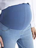 LCWAIKIKI Maternity İNDİGO Karın Panelli Slim Mom Fit Hamile Jean Pantolon