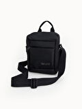LCW ACCESSORIES SİYAH Ayarlanabilir Askılı Erkek Omuz Çantası