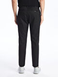 LCWAIKIKI Classic Siyah Dar Kalıp Gabardin Erkek Chino Pantolon