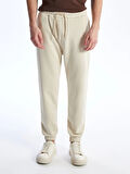 LCW Casual BEJ Standart Kalıp Erkek Kalın Jogger Eşofman Altı