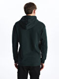 LCW Casual YEŞİL Uzun Kollu Erkek Kalın Hoodie