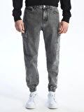 LCW Jeans Antrasit 780 Jogger Erkek Kargo Jean Pantolon