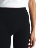 XSIDE ACTIVE Siyah Beli Lastikli Kadın Şort Tayt