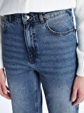 LCW Jeans İNDİGO Straight Fit Kadın Jean Pantolon