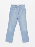 LCW Jeans Indigo Straight Fit Kadın Jean Pantolon