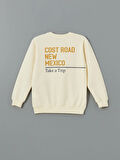 Bisiklet Yaka Baskılı Erkek Çocuk Sweatshirt_W4LQ15Z4-FDU_8684141543620_11-12 Yaş