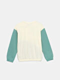 Bisiklet Yaka Baskılı Kız Çocuk Sweatshirt_W4LQ29Z4-GHX_8684141545860_7-8 Yaş