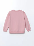 Bisiklet Yaka Baskılı Kız Çocuk Sweatshirt_W4LF38Z4-SHT_8684141658973_8-9 Yaş