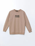Bisiklet Yaka Baskılı Erkek Çocuk Sweatshirt_W4LF44Z4-FRJ_8684141660020_5-6 Yaş