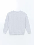 Bisiklet Yaka Baskılı Kadın Sweatshirt_W4LE47Z8-DEK_8684142349610_S