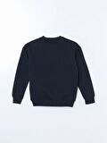 Bisiklet Yaka Kadın Sweatshirt_W4LE51Z8-HSF_8684142349665_S