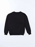 Bisiklet Yaka Kadın Sweatshirt_W4LE51Z8-HEG_8684142349719_S