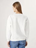 Bisiklet Yaka Kadın Sweatshirt_W4LE51Z8-FDU_8684142349795_XL