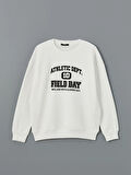 Bisiklet Yaka Kadın Sweatshirt_W4LE51Z8-FDU_8684142349795_XL