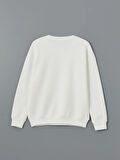 Bisiklet Yaka Kadın Sweatshirt_W4LE51Z8-FDU_8684142349795_XL